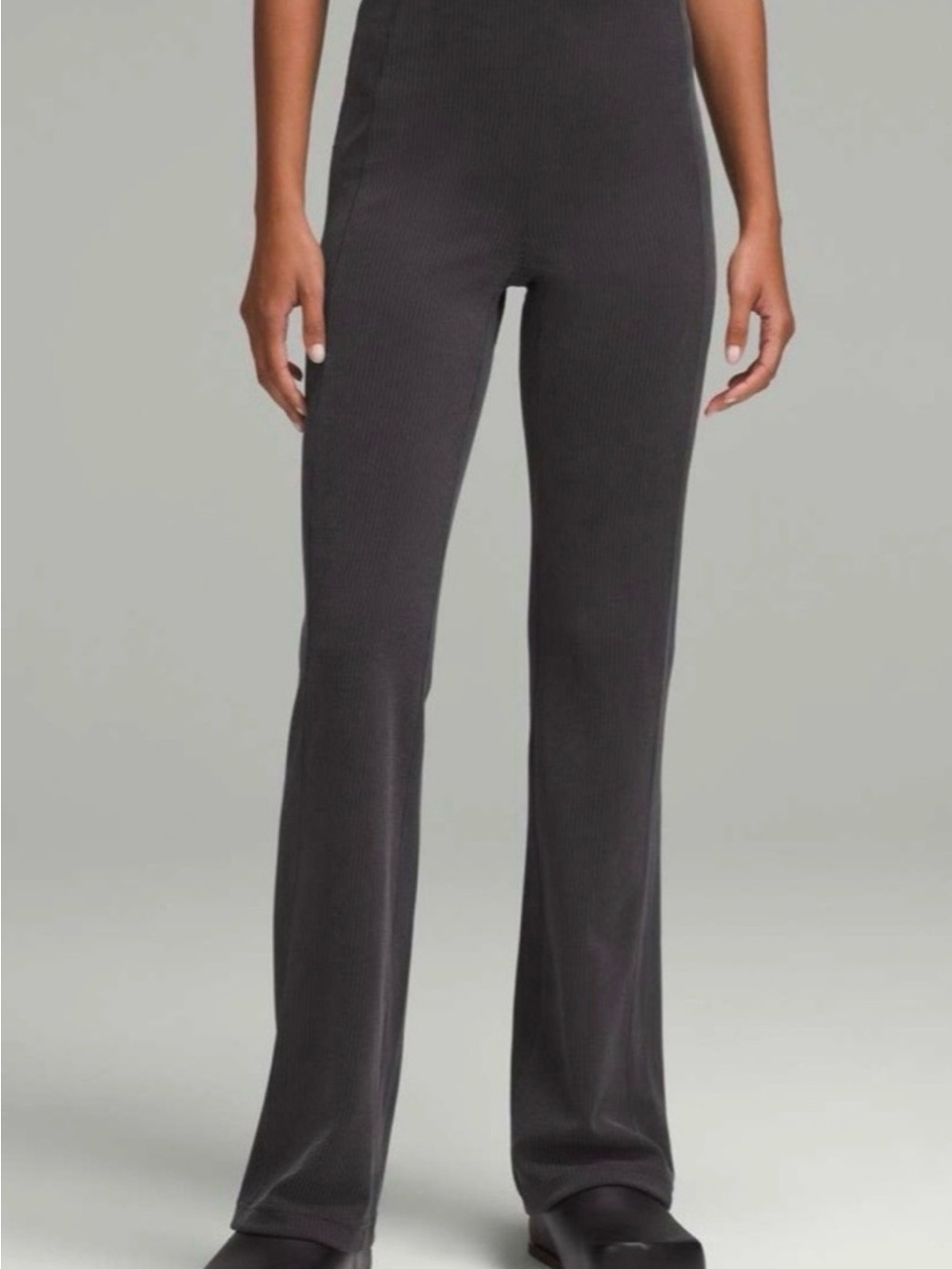 LULULEMON Ribbed Softstreme Flared Pants
